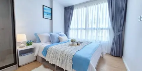 ให้เช่า Atmoz Kanaal Rangsit ห้องน่าอยู่ เฟอร์พร้อม ห้องกว้างอยู่สบาย จองเลย