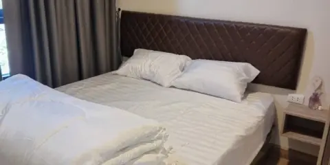 ขาย The Indeed Condo Amata ห้องน่าอยู่ มาพร้อมเฟอร์และเครื่องใช้ไฟฟ้าครบครัน รีบจองเลย