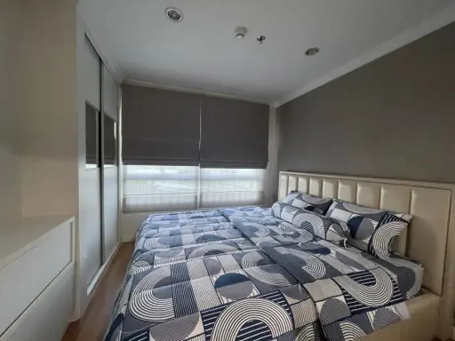 For Rent Lumpini Place Rama 9-Ratchada ชั้น 7 วิวโล่ง โปร่งสบาย เตียงใหญ่นอนสบาย น่าอยู่สุด จองเลย