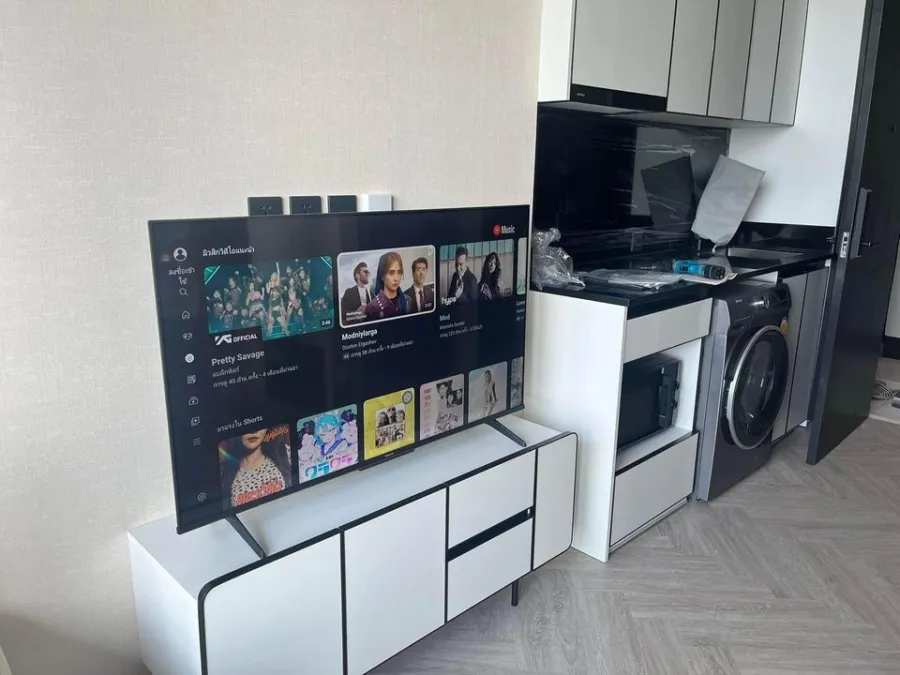 For rent, Chapter Charoen Nakhon-Riverside. Chao Phraya River view Complete electrical appliances Hurry and reserve it quickly.