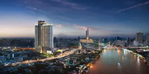 ขายใบจอง ไลฟ์ เจริญนคร - สาทร 1 bed plus 35 ตร.ม. วิว Icon Siam รีมาจองเลย