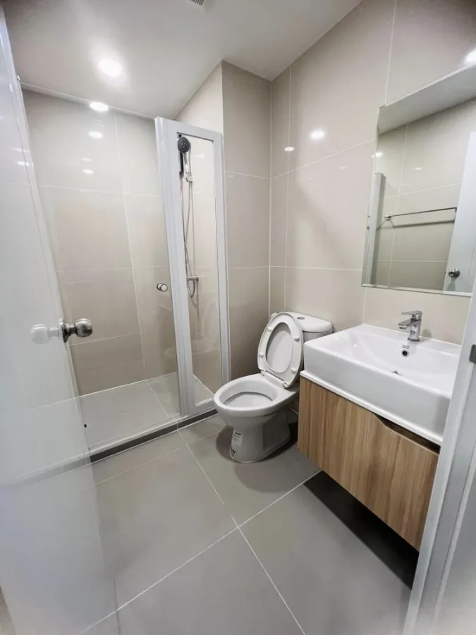 Condo for rent, FLEXI Sathorn - Charoennakorn, room partitioned into proportion perfectly divided zones with full facilities