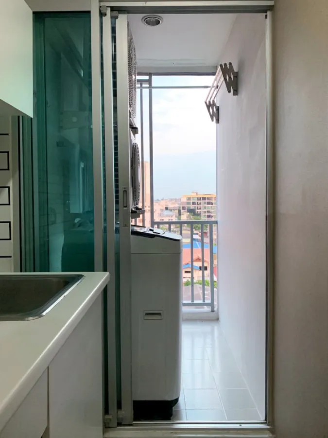 Condo for rent, The Kith Plus Nawamin, 8th floor, affordable price, ready to move in. Don't wait.