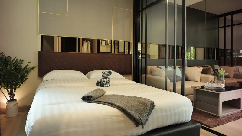 ขาย The Indeed Condo Amata 1 ห้องนอน 1 ห้องน้ำ พื้นที่ใช้สอยเยอะ เฟอร์ครบครัน ห้ามพลาด