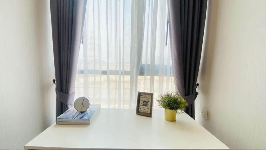 Condo for sale Notting Hill Laem Chabang-Sriracha Easy to decorate color tones, nice sofas, nice rooms, don't wait.