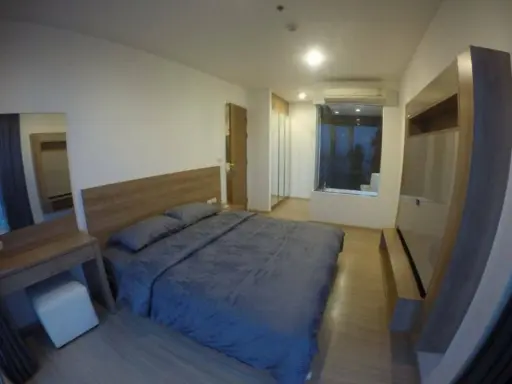 Condo for rent, Rhythm Sukhumvit 50, high floor, beautiful view, 2 bedrooms, ready to move in, good location, do not miss!!