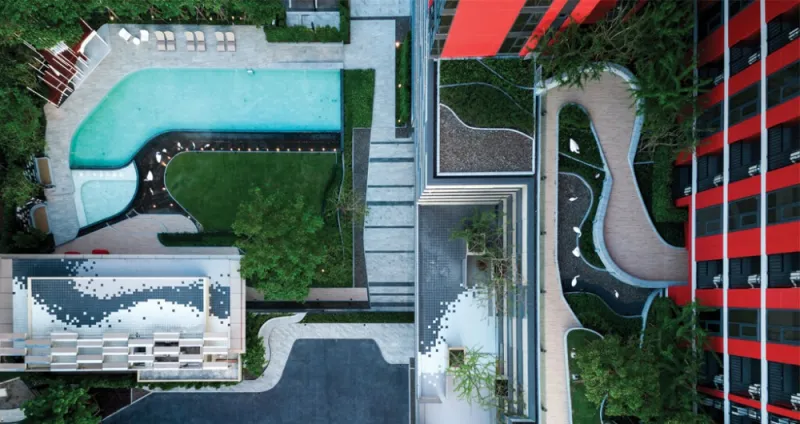ให้เช่า The Base Garden Rama 9 ห้องพร้อมอยู่ แถมโซฟาใหญ่น่านั่ง สะดวกครบจบที่นี่ ต้องจอง