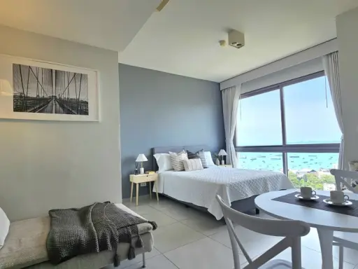 ให้เช่า Unixx South Pattaya ห้องสตูดิโอ ชั้น 29 ตกแต่งครบครัน วิวทะเล ต้องจัดแล้ว