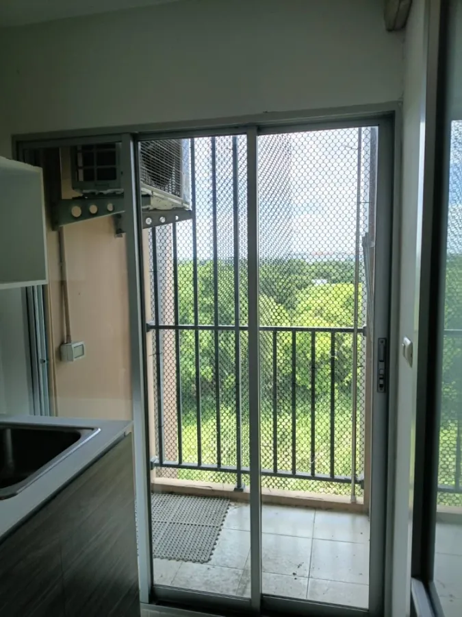 For rent: dcondo Campus Resort Rangsit, 7th floor, fully furnished, ready to move in. Book now!