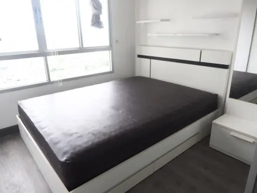 Condo for rent, Lumpini Ville Ratburana-Riverview, beautiful room, ready to move in, easy to travel, special price! Book now!