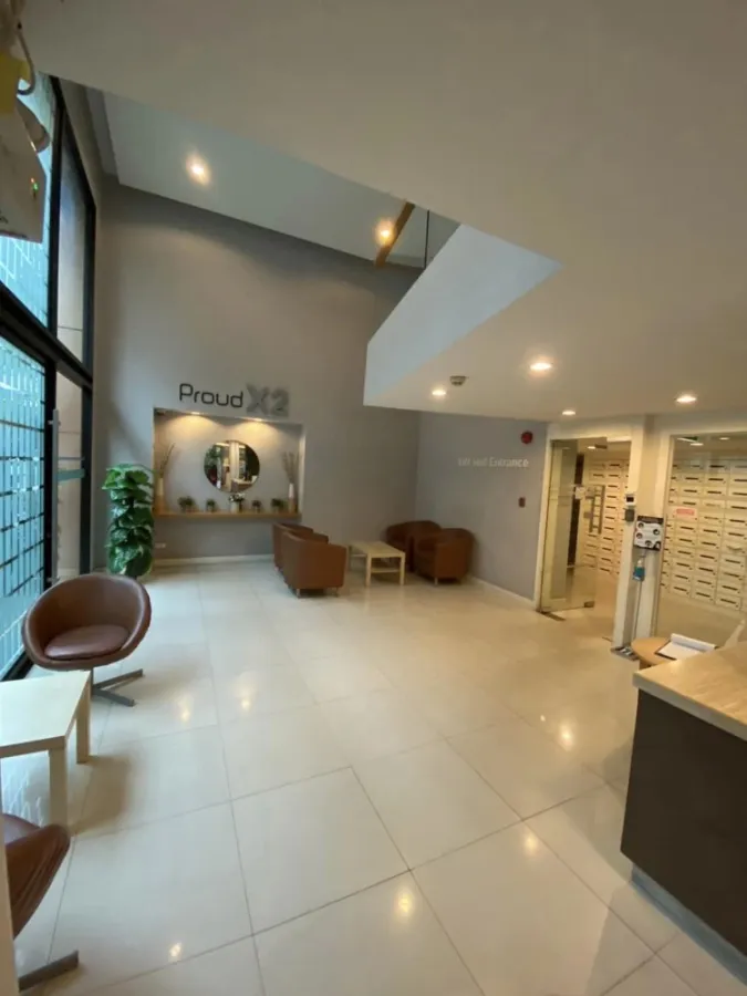 For rent, Proud X2, 8th floor, complete facilities, very good price, first come first served.