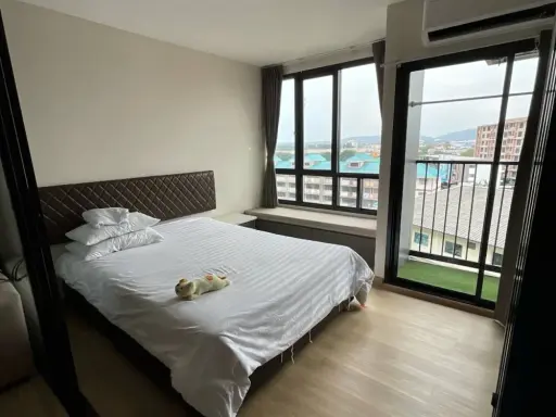 ให้เช่า The Indeed Condo Amata ห้องพร้อมอยู่ ราคาสบายกระเป๋า สิ่งอำนวยความสะดวกพร้อม จองเลย
