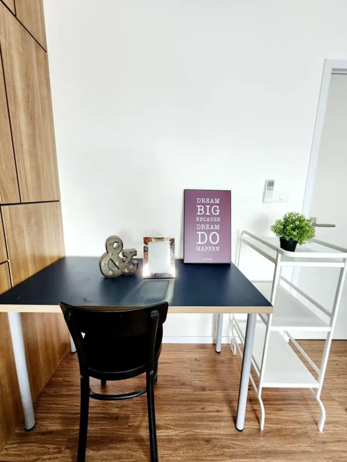 For rent: Notting Hill Sukhumvit-Phraeksa, open view, fully furnished, lots of storage space, urgent