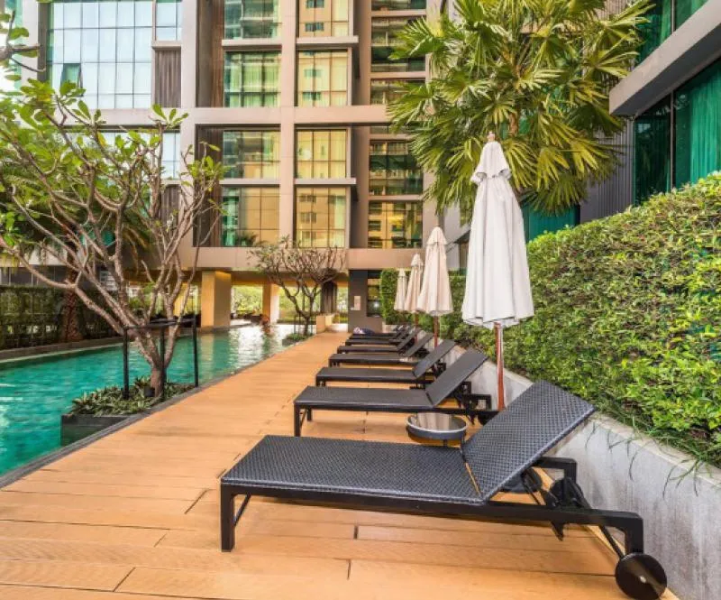 Urgent sale !! Condo The Room Sukhumvit 21, Duplex room 2 floors, 117 sq m, near BTS, ready to move in. Hurry !!