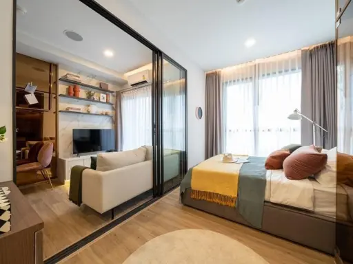 ขายดาวน์ คอนโด เดอะสเตจ มายด์สเคป รัชดา - ห้วยขวาง 1 นอน 1 น้ำ ชั้น 9 ราคาจับต้องได้ รีบซื้อเลย images