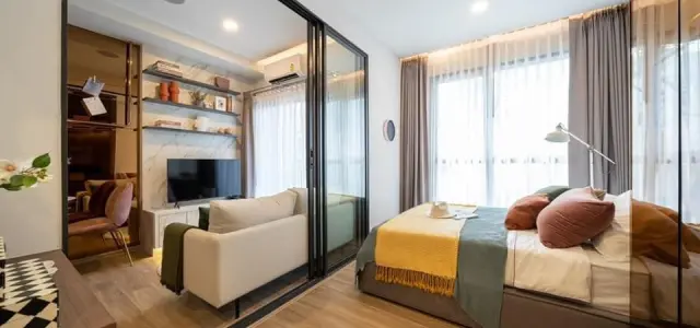 ขายดาวน์ คอนโด เดอะสเตจ มายด์สเคป รัชดา - ห้วยขวาง 1 นอน 1 น้ำ ชั้น 9 ราคาจับต้องได้ รีบซื้อเลย images