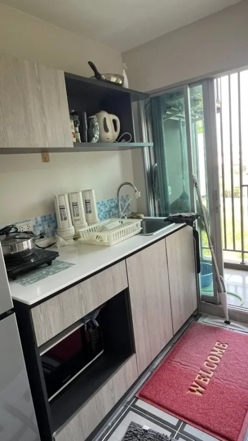 For rent: dcondo Campus Dome Rangsit. Ready to move in, fully furnished, great price. Book now, don't miss out!