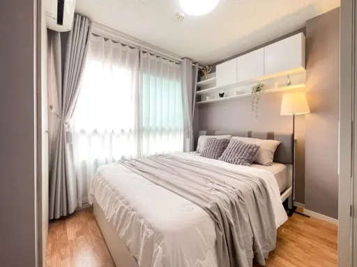 For sale Lumpini Ville On Nut-Lat Krabang, 2 rooms, well decorated, minimalist style, very livable, can't reserve now.