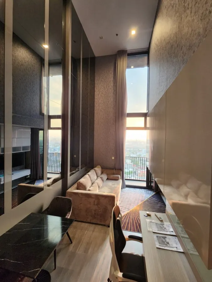 ขาย คอนโด The Line sukhumvit 101 ห้อง Duplex ชั้น 21 ได้วิวแม่น้ำ ครบจบที่เดียว ต้องซื้อเลย
