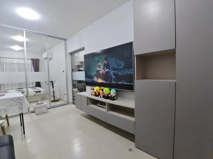 ให้เช่า Niche id Sukhumvit 113 ห้องแต่งสวยครบครัน เฟอร์นิเจอร์ครบ หิ้วกระเป๋าเข้าอยู่ได้เลยจ้า