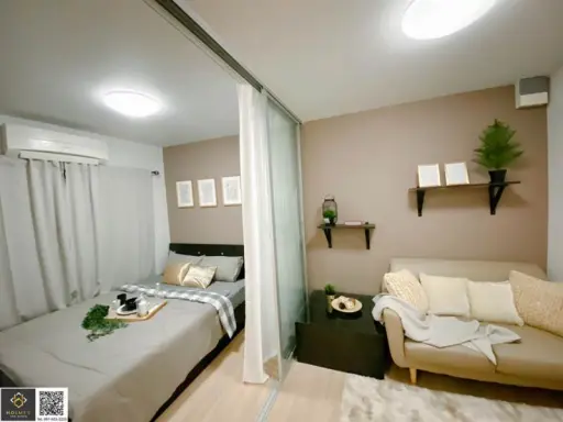 So beautiful !! For rent, Plum Condo Ladprao 101, luxury room, fully furnished and ready to move in! Confirmed!