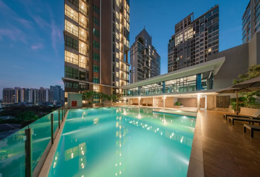 ขาย / เช่า The Sky Sukhumvit ชั้น 19-20 แบบ Duplex 2 ชั้น วิวเมืองโล่งๆ มองไปได้ไกล อากาศปลอดโปร่ง