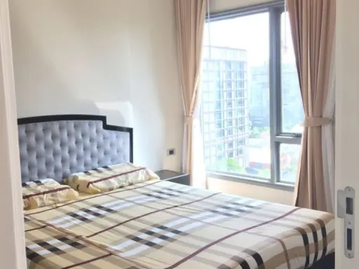Condo for rent, The Crest Sukhumvit 34, fully furnished, complete electrical appliances, near BTS, can't miss it