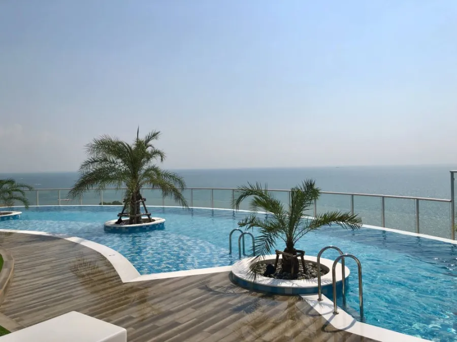 For rent: Sand Condominium Pattaya (South Pattaya), spacious studio room, airy, comfortable, sea view, book now!