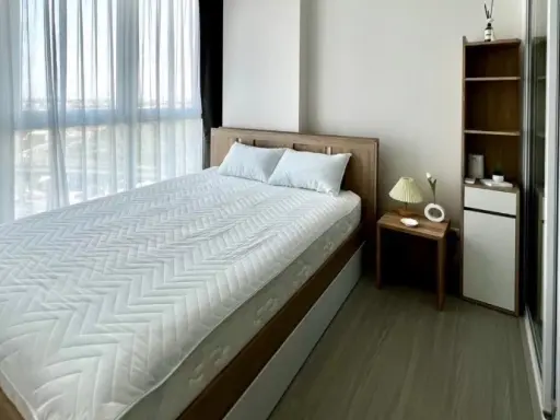ให้เช่า condo Supalai Loft Sathorn - Ratchapruek ห้องมินิมอลไตล์เอิร์ธโทนขาว เฟอร์นิเจอร์ครบ พร้อมเข้าอยู่ วิวดี ส่วนกลางดี