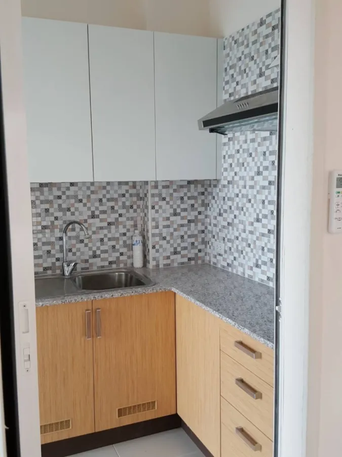 For rent, Saranville @ Happy Land, size 35 sqm., Beautiful room, pool view, fully furnished, interested, do not miss it hard