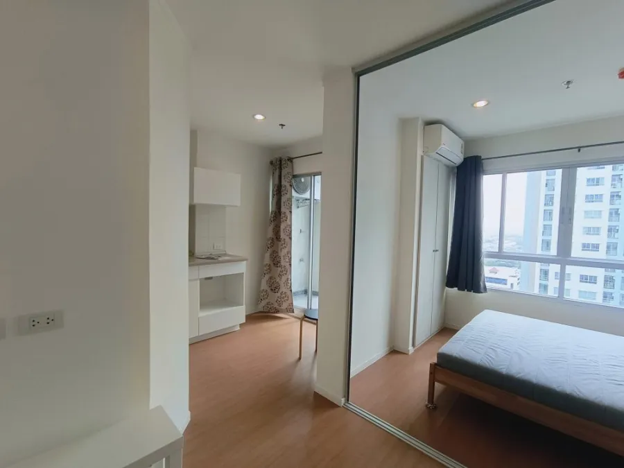 Condo for rent, Lumpini Park Rattanathibet - Ngamwongwan, high floor, city view, fully furnished, ready to move in, don't wait.