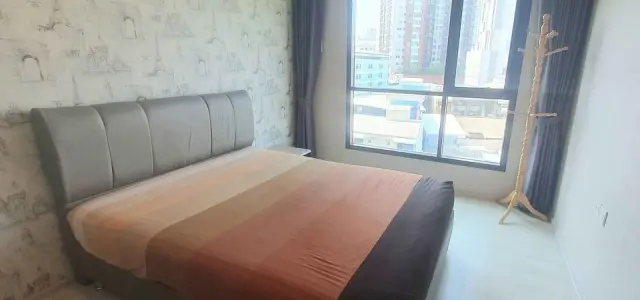 ให้เช่า Life Sukhumvit 48 ชั้น 6 วิวเมือง ติดวอลเปเปอร์ทั้งห้อง ห้องกันเป็นสัดส่วน สนใจ จองเลย images