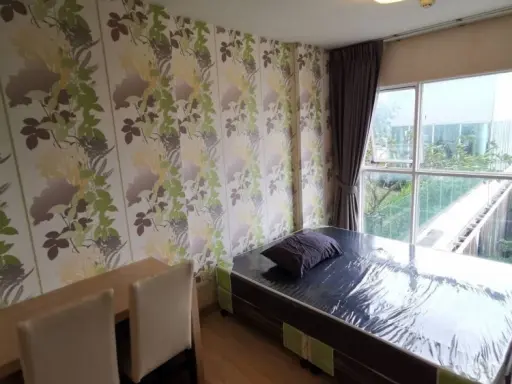 For rent: Aspire Rattanathibet, nice room, fully equipped with wallpaper. Affordable prices, reserve now.