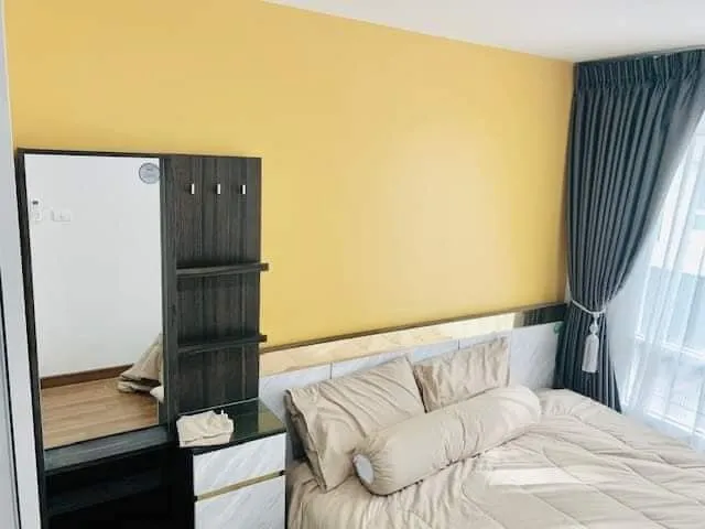 ขายด่วนๆ คอนโด Regent home Sukhumvit 81 ห้องกั้นแยกอย่างดี แบ่งโซนชัดเจน ราคาดี ซื้อเลย