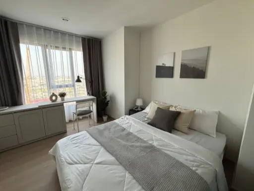 ให้เช่า Terra residence ห้องมุมให้ความเป็นส่วนตัว ตกแต่งคุมโทน มาพร้อมสิ่งอำนวยความสะดวกครบครัน ห้ามพลาด