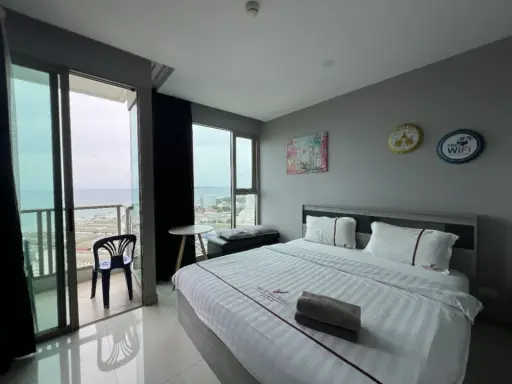 ขาย The Riviera จอมเทียน พัทยา ห้องอยู่ชั้น 27 สูงมากๆ ได้วิวทะเลเริ่ดเวอร์ พลาดแล้วจะเสียใจ