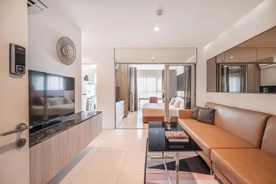ให้เช่า คอนโด Aspire Sukhumvit 48 ห้องสวยสไตล์โมเดิร์น โทนสีละมุน วิวสวย ราคาปัง รีบจองเลย