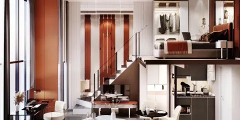 ขายดาวน์ Duplex Duo space ที่ ORIGIN PLUG & PLAY SIRINDHORN STATION รีบมาจองด่วน