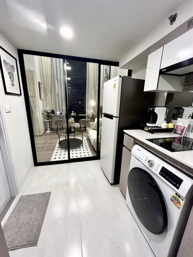 For rent Condo Origin Plug & Play Nonthaburi Station ห้องแบบ Duplex เพดานสูง แต่งครบจบที่นี่