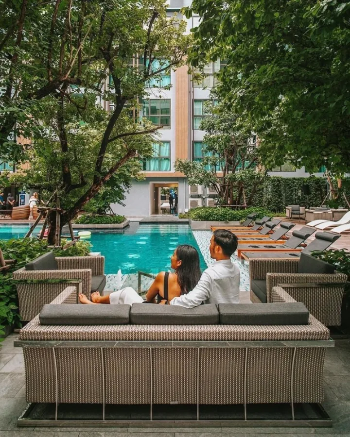 For rent The Excel Hideaway Sukhumvit 50 ห้องวิวทุ่งหญ้าและแม่น้ำ พร้อมส่วนกลางสุดปัง พลาดไม่ได้แล้ว