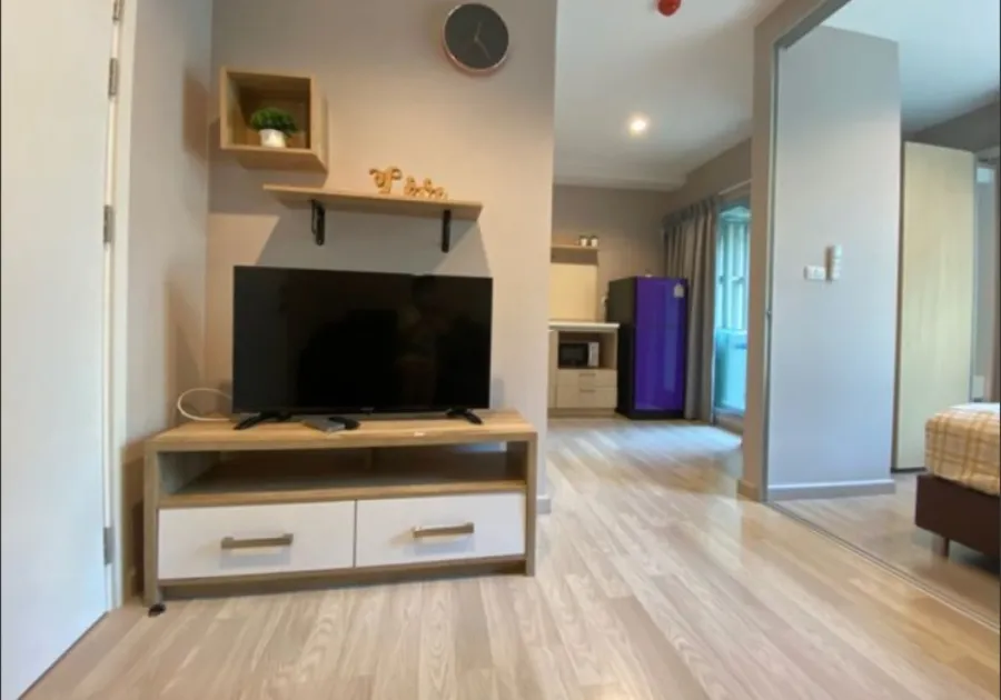 Beautiful room, satisfying tenants. It has arrived. Good price. Fully furnished. Ready to move in. Book now at Plum Condo Chokchai 4 for rent.