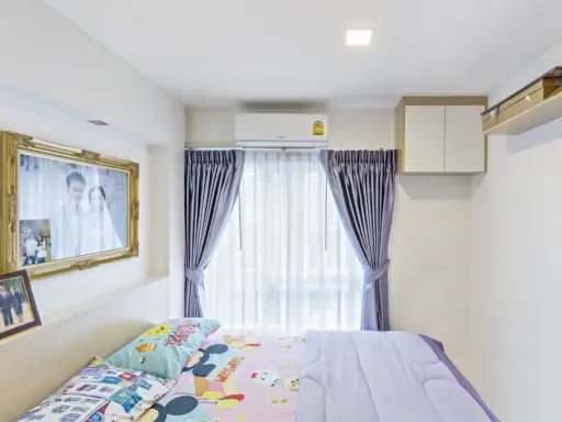 For rent: The One Plus D Hua Mak 12, 45 sq m, spacious, fully furnished.