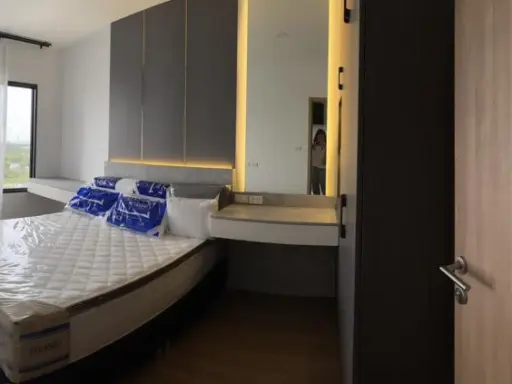 For rent The LIVIN Phetkasem ห้องพร้อมอยู่ เฟอร์ เครื่องใช้ไฟฟ้าครบ มาแต่ตัวเข้าอยู่ได้เลย images