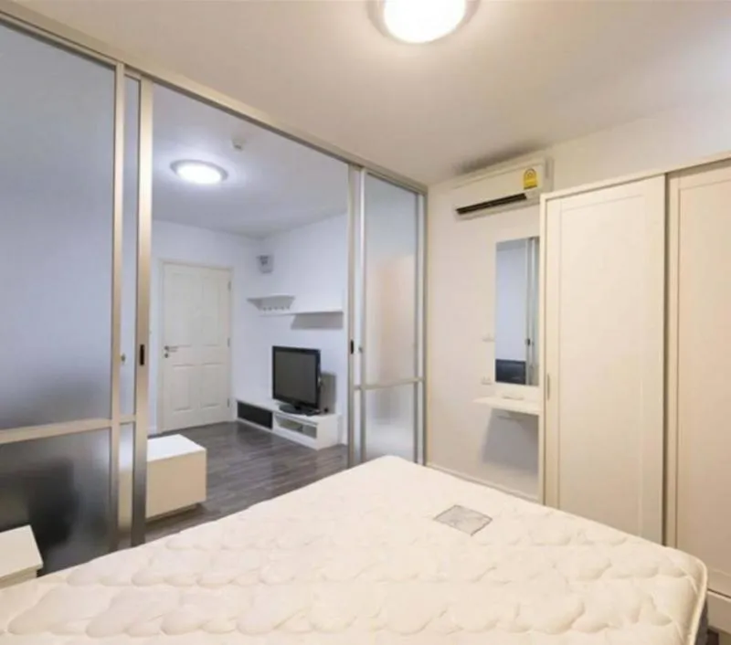 For rent!! D Condo Sukhumvit 109, city view, prime location, fully furnished, ready to move in, book now!!