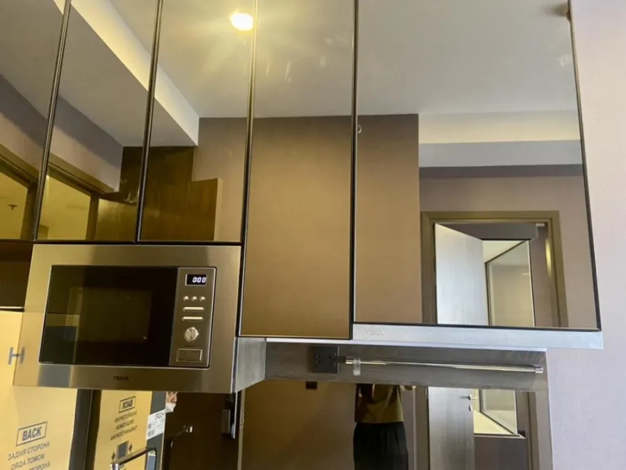 Condo for rent, Park Origin Thonglor, with balcony, fully furnished, complete electrical appliances, do not wait, hurry and book now.