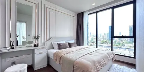 ให้เช่า Ideo Q สุขุมวิท 36 ห้องมุม วิวพาโนรามาสุดอลังการ! พร้อมเฟอร์นิเจอร์แบบ Built-in คุณภาพสูง ต้องจอง