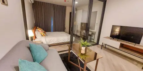 ให้เช่า คอนโด เดอะ เบส สะพานใหม่ ห้องใหม่ ตกแต่งสวยงาม พร้อมเครื่องใช้ไฟฟ้าครบครัน จองเลยจ้า