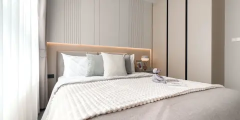 ให้เช่าคอนโด Ideo Charan 70 - Riverview ห้องแต่งน่าอยู่ เฟอร์ เครื่องใช้ไฟฟ้าครบ มาแต่ตัวเข้าอยู่ได้เลย