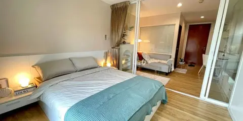 ขายคอนโดกรีเน่ สุทธิสาร ทำเลติดสุทธิสาร ห้องสวย 32 ตรม. ตกแต่งใหม่ทั้งห้อง หิ้วกระเป๋าเข้าอยู่ได้เลย