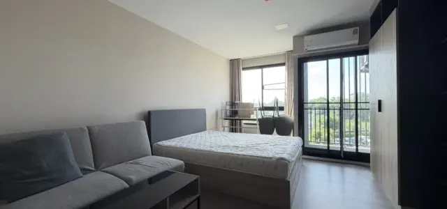 ให้เช่า D Condo Campus Hideaway Studio ชั้น 4 กั้นห้องนอน ครัวแยก มาพร้อมราคาสุดคุ้ม คุณต้องไม่พลาดเด็ดขาด images